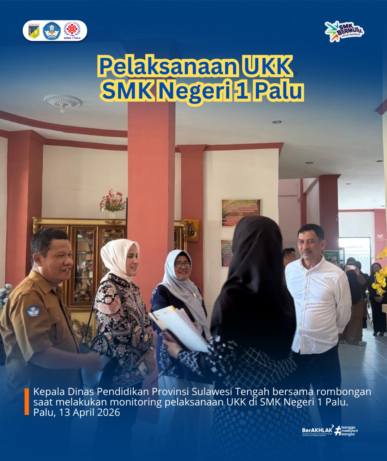 SMK Negeri 1 Palu Siap Gelar Uji Kompetensi Keahlian (UKK) LSP – P3 TP 2025/2026